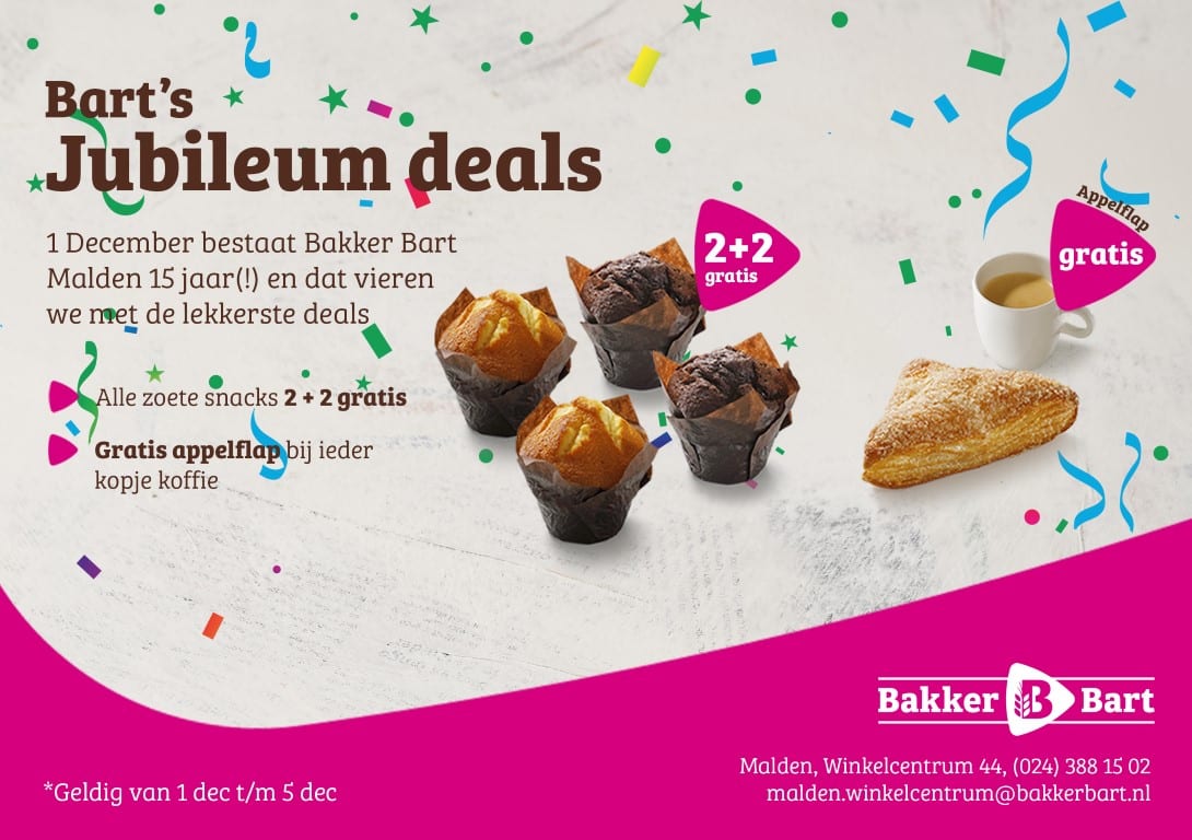 jubileum deal bakker bart malden