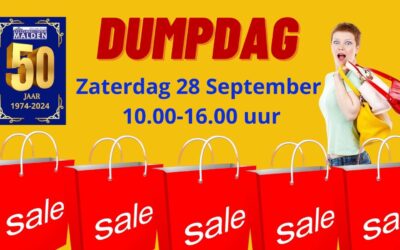 28 september: Dumpdag