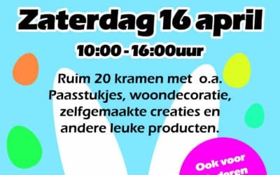 Paasmarkt zaterdag 16 april