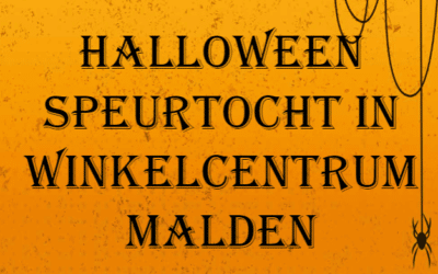 Halloween Speurtocht vrijdag 28 oktober