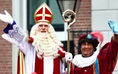 Zaterdag 3 december Sinterklaas in het winkelcentrum