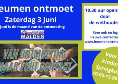 3 juni: Heumen ontmoet