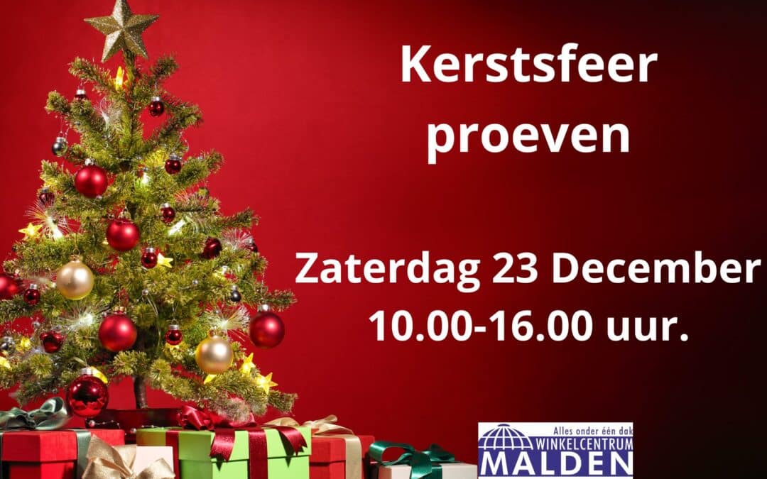 Kerstsfeer 23 december