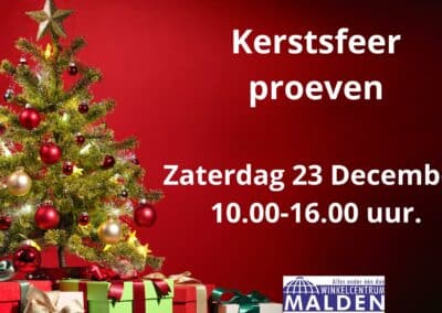 Kerstsfeer 23 december
