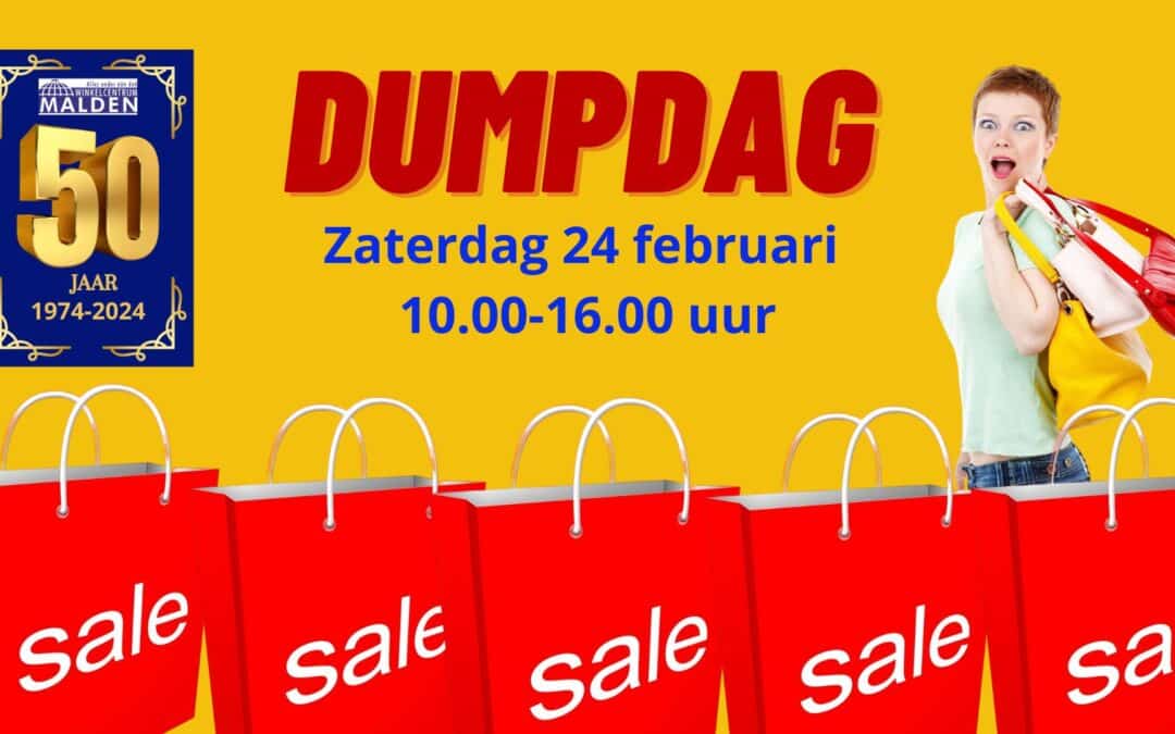 Zaterdag 24 Februari: Dumpdag