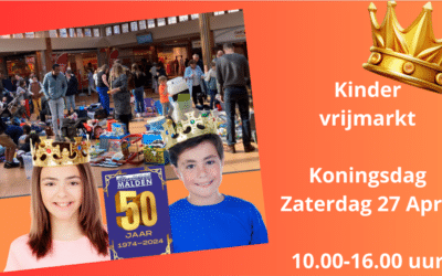 Kindervrijmarkt 27 april