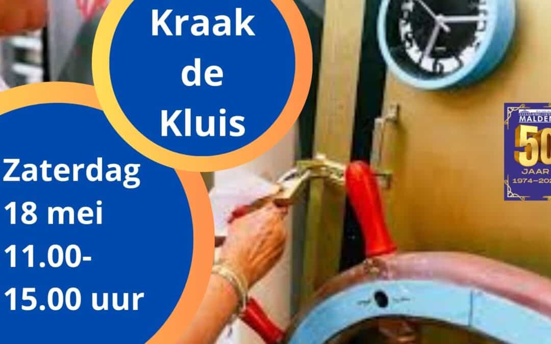 18 mei: Kraak de Kluis!