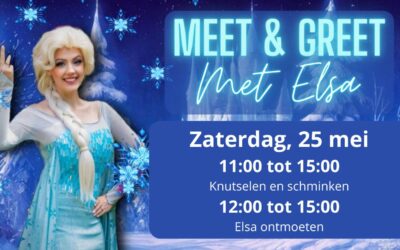 25 mei: Meet greet Elsa