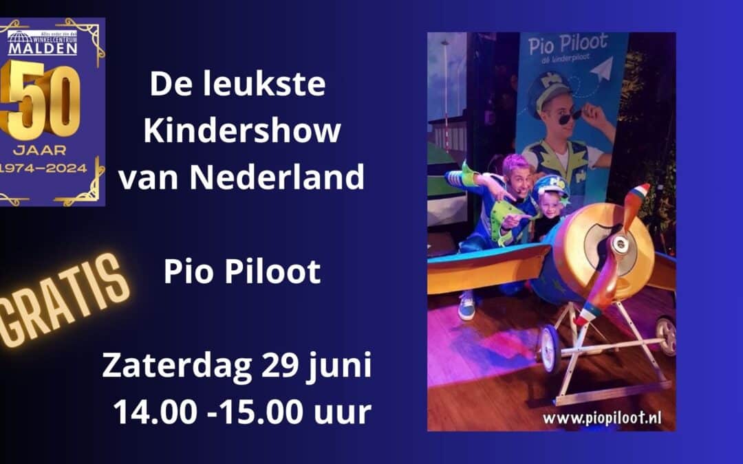 kindershow pio piloot