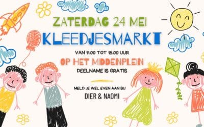 Zaterdag 24 mei: Kleedjesmarkt