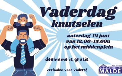 Zaterdag 14 juni: Vaderdag knutselterrras
